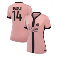 Echipament fotbal Paris Saint-Germain Desire Doue #14 Tricou Treilea 2024-25 pentru femei maneca scurta